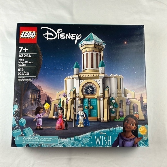 Lego Other - Lego Set 43224 - King Magnifico’s Castle - 613 Pieces - Wish Movie NWT - Disney